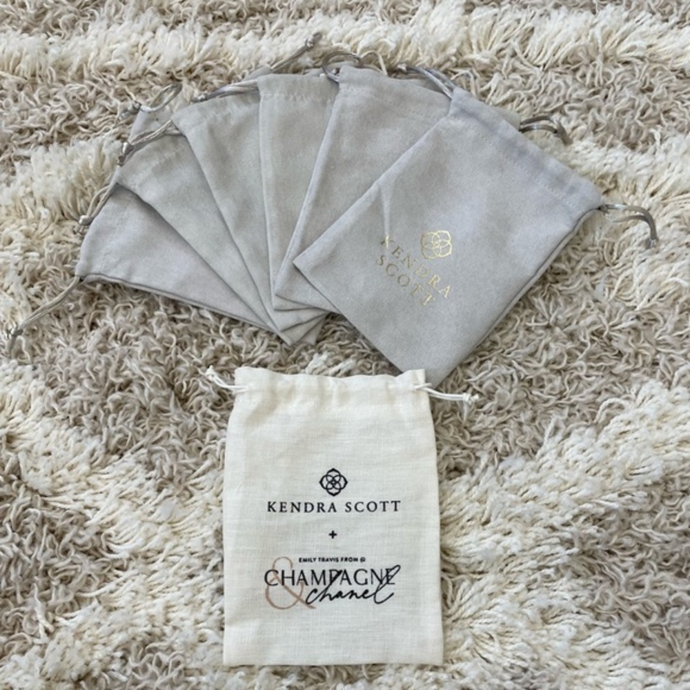 Kendra Scott Dust Bags x 7